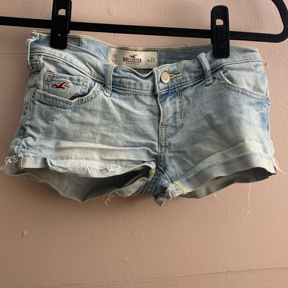 Hollister short denim shorts